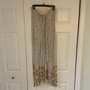 Free people - pattered maxi skirt